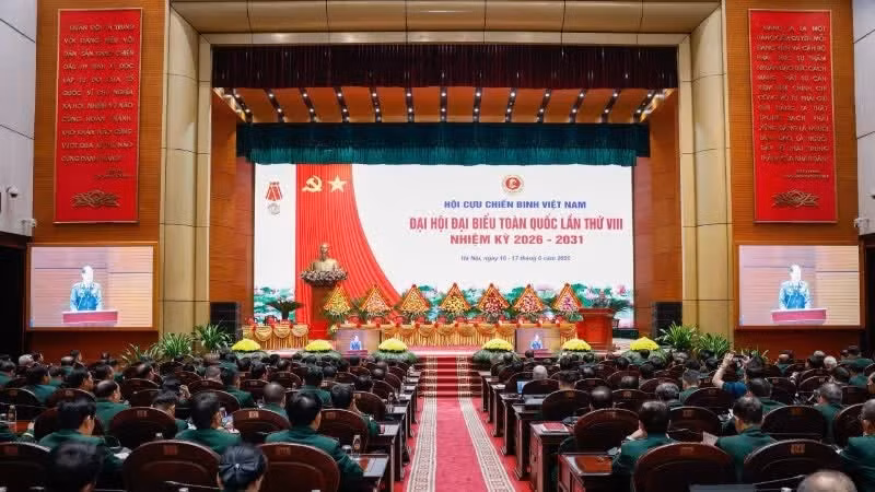 The 8th National Congress of the Viet Nam Veterans Association. (Photo: Duy Linh)