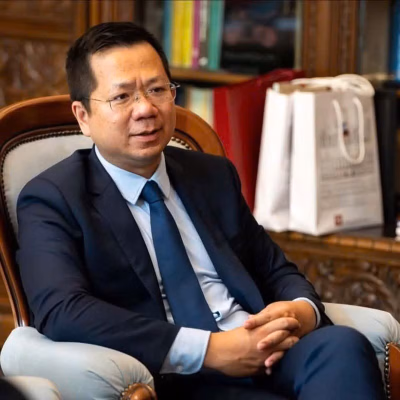 Vietnamese Ambassador to Poland Ha Hoang Hai. (Photo published by VNA)