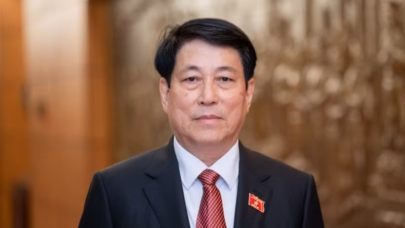 Vietnamese President Luong Cuong.