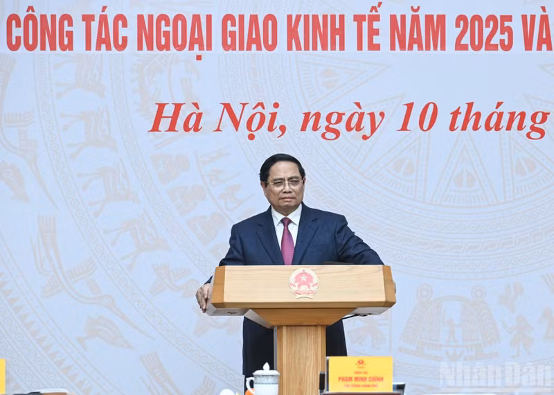 Prime Minister Pham Minh Chinh. (Photo: Tran Hai)