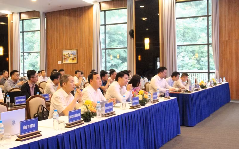 The training conference on the implementation of the Law on Artificial Intelligence. (Photo: Ministry of Science and Technology)