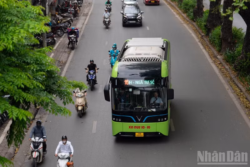 A robust public transport network is at the heart of Ha Noi’s drive to build a cleaner, more sustainable city.