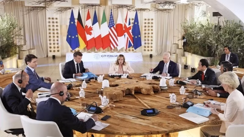 The G7 Summit 2024 in Italy. (Photo: Kyodo/VNA)