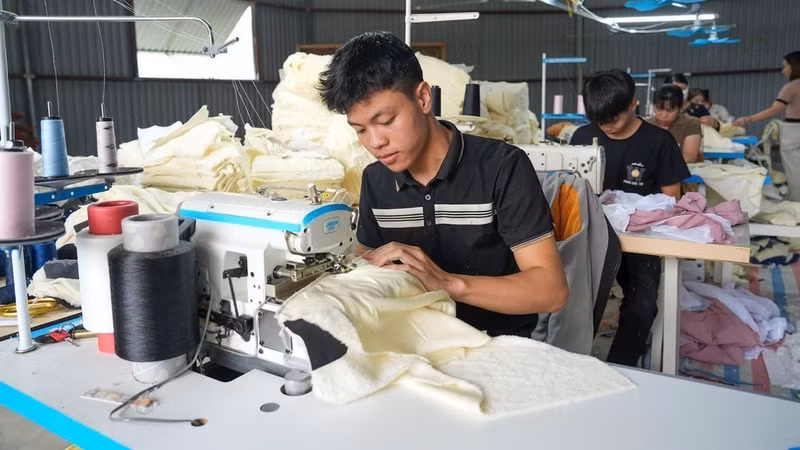 A garment factory in Phu Tho Province. (Photo: Viet Phong)