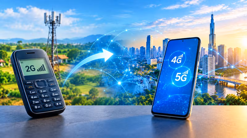 Viet Nam officially switched off 2G on September 15, 2026. (AI-generated image)