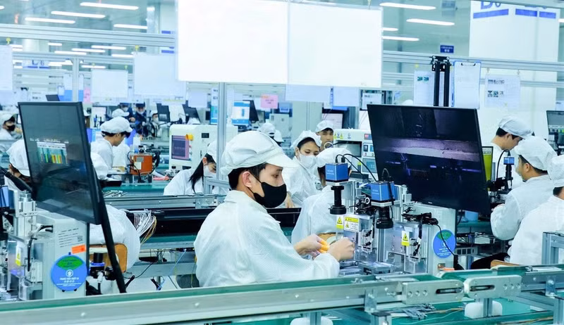 Nghe An Province targets economic growth of 14.51% in the fourth quarter of 2026, with industry as the key driver. (Photo: Trung Hieu)