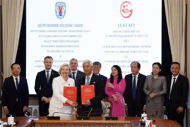 Party chief's Belarus visit to create new momentum for bilateral ties: Ambassador ảnh 2 Party chief's Belarus visit to create new momentum for bilateral ties: Ambassador ảnh 2