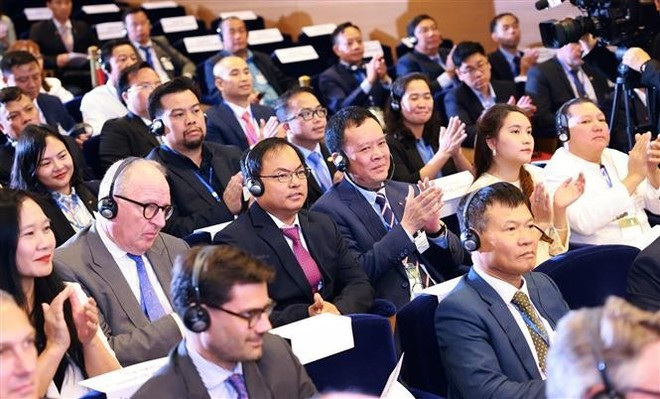 Participants at the Viet Nam – France business forum in Paris on June 11, 2025. (Photo: VNA) Participants at the Viet Nam – France business forum in Paris on June 11, 2025. (Photo: VNA)