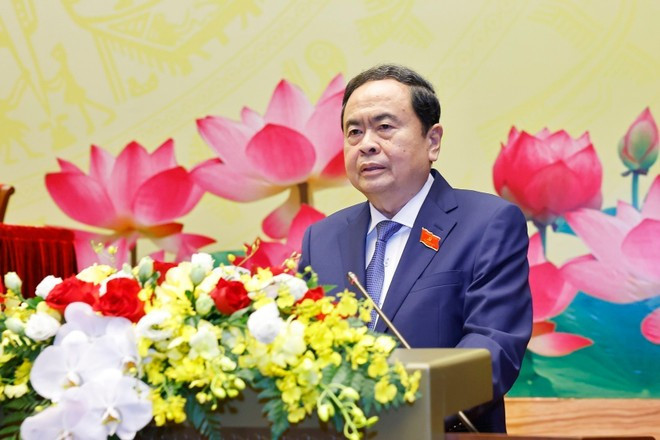 NA Chairman Tran Thanh Man speaks at the preparatory session of the 1st congress of the National Assembly Party Organisation for the 2025 – 2030 tenure in Ha Noi on September 24 , 2025. (Photo:VNA) NA Chairman Tran Thanh Man speaks at the preparatory session of the 1st congress of the National Assembly Party Organisation for the 2025 – 2030 tenure in Ha Noi on September 24 , 2025. (Photo:VNA)