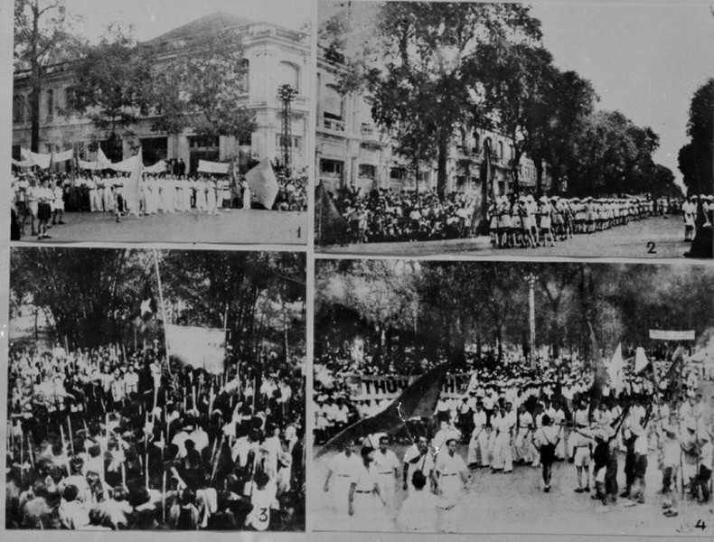 People in the Southern provinces rose up to seize power during the fervent days of the August Revolution. (File photo: VNA) ngay-25-8-2.jpg