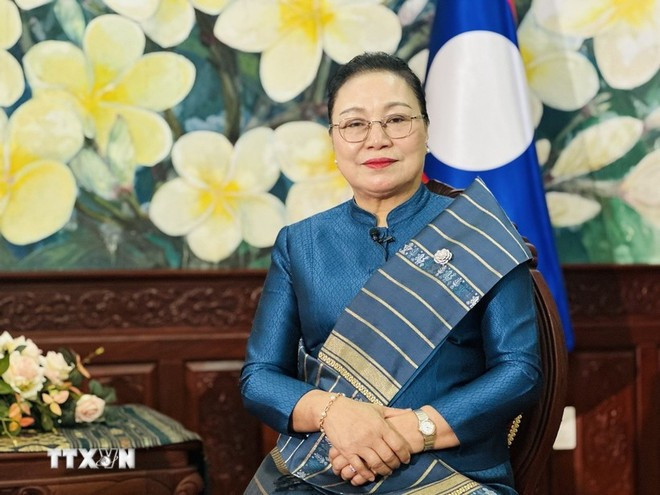 Lao Ambassador to Viet Nam Khamphao Ernthavanh (Photo: VNA)
