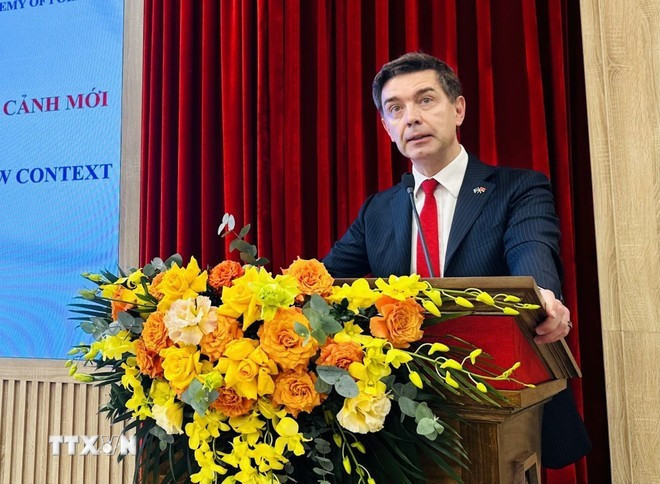 EU Ambassador to Viet Nam Julien Guerrier (Photo: VNA)