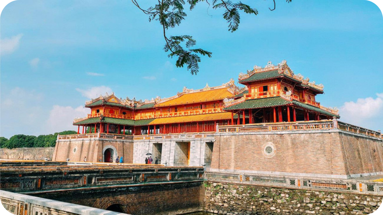 Ngo Mon Gate of the Hue Imperial Citadel, where King Bao Dai’s abdication ceremony was held at 4 p.m. on August 30, 1945. (Photo: Minh Duy) hue-2.png