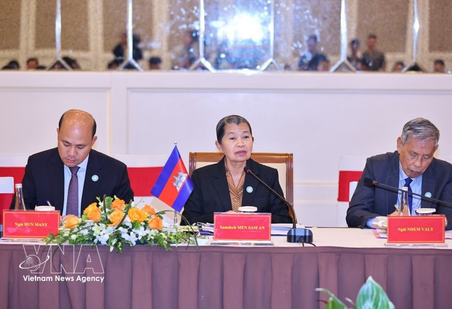 President of the SFDCM National Council Men Sam An (Photo: VNA)