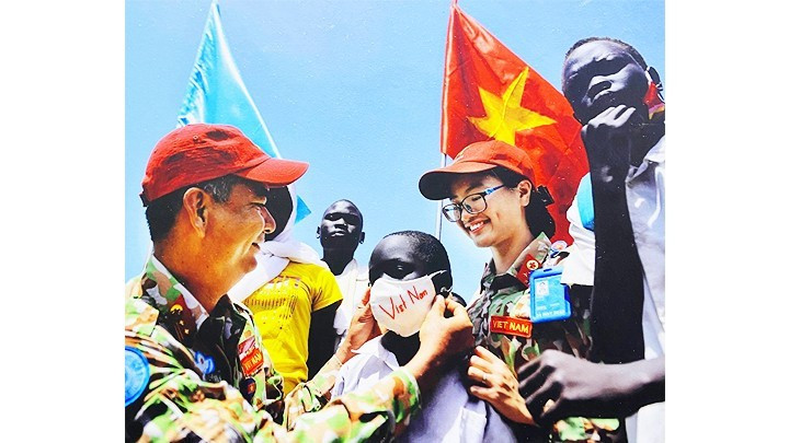 Viet Nam has a significant number of female officers participating in UN peacekeeping forces. (Photo: nhandan.vn) 222.jpg
