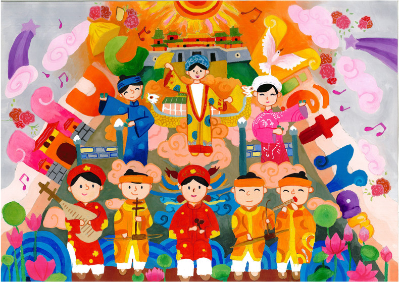 "Hue – A fragment of legend” by Ngo Ky Han (born in 2014), First Prize – Category A a-ngo-ky-han-2014.jpg