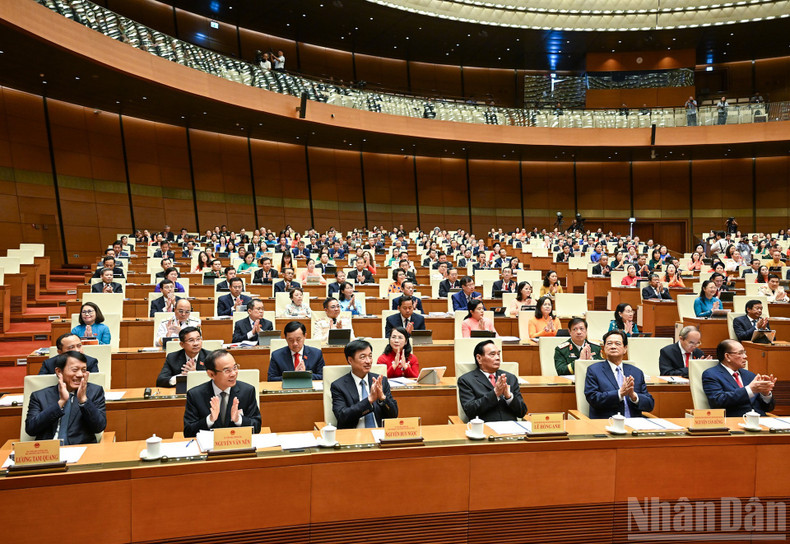 Current and former Party and State leaders at the meeting. 5-169.jpg