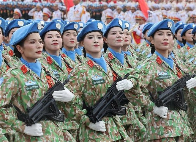 Viet Nam's women peacekeepers (Photo: VNA) Viet Nam's women peacekeepers (Photo: VNA)