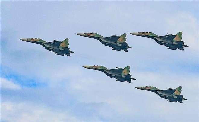 Su-30MK2 fighters — the pride and mainstay of the Viet Nam People’s Air Defence - Air Force (Photo: VNA) Su-30MK2 fighters — the pride and mainstay of the Viet Nam People’s Air Defence - Air Force (Photo: VNA)