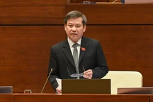 Prosecutor General of the Supreme People’s Procuracy of Vietnam Le Minh Tri speaks at the event. (Photo: NDO)