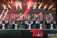 The ribbon-cutting ceremony for the opening of the programme.