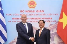 Vietnamese Minister of Foreign Affairs Bui Thanh Son at the meeting. (Photo:VNA)