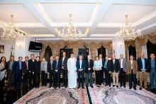 Ambassadors of Arab countries to Vietnam and former Vietnamese ambassadors to Arab countries (Photo courtesy of Saudi Arabian Embassy in Vietnam)