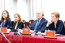 The United States Agency for International Development (USAID) delegation at the event. (Photo: VNA)