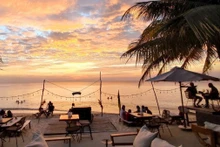 The sunset on Phu Quoc island (Photo: VOV)