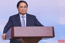 PM Pham Minh Chinh speaks at the conference. (Photo: NDO)
