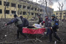 AP photojournalist Evgeniy Maloletka's photo won the 2023 World Press Photo Contest. (Source: World Press Photo)
