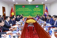 At the talks between the two NA leaders. (Photo: VNA)