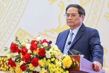 PM Pham Minh Chinh speaks at the conference. (Photo: NDO)