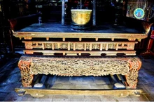 The altar in Keo Pagoda was recognised as a national treasure. (Photo: baovanhoa.vn)