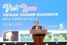 Minister of Culture, Sports and Tourism Nguyen Van Hung speaks at the event. (Photo: Ministry of Culture, Sports and Tourism)