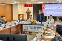 At the press conference for the Vietnam - RoK Culture, Trade and Investment Week in Ho Chi Minh City 