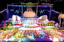 A performance at the opening ceremony of festival. (Photo: baothainguyen.vn)
