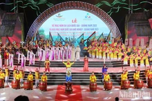A performance at the ceremony to wrap up the Visit Vietnam Year-Quang Nam 2022. (Photo: NDO)