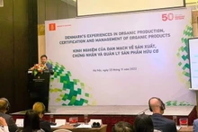 Workshop on Denmark's experience in organic production, and certification and management of organic products (Photo: dangcongsan.vn)