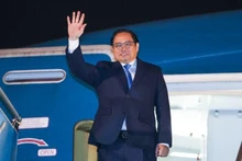 Prime Minister Pham Minh Chinh leaves Hanoi for Europe trip. (Photo: VGP)