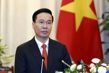 Vietnamese State President Vo Van Thuong (Photo: VNA) 