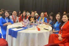 Vietnamese delegates attend 36th ASEAN Plus One Council of Teachers Convention. (Photo: VNA)