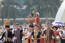 The Buon Ma Thuot Street Festival opens on March 10 in the Central Highlands province of Dak Lak, as one of the highlights of the ongoing 8th Buon Ma Thuot Coffee Festival. (Photo: VNA)