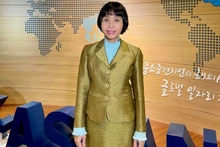 Head of KOTRA Hanoi’s office Tran Thi Hai Yen (Photo: baotintuc.vn)
