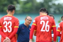 Coach Park Hang-seo names 31 players in preparation for December's AFF Cup. (Photo courtesy of VFF)