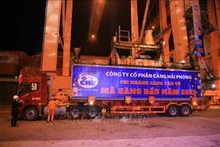 At Tan Vu terminal branch (Photo: VNA) 