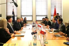 At the fourth Vietnam-Australia Foreign Ministers’ Meeting (Photo: VNA)