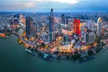 A view of Ho Chi Minh City from above (Photo: VNA)