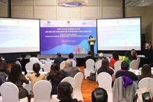 At the policy dialogue (Photo: VNA)