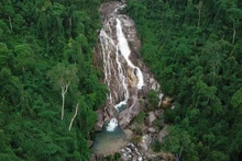 Ma Hao waterfall is famous for its pristine beauty. (Photo: daidoanket.vn)